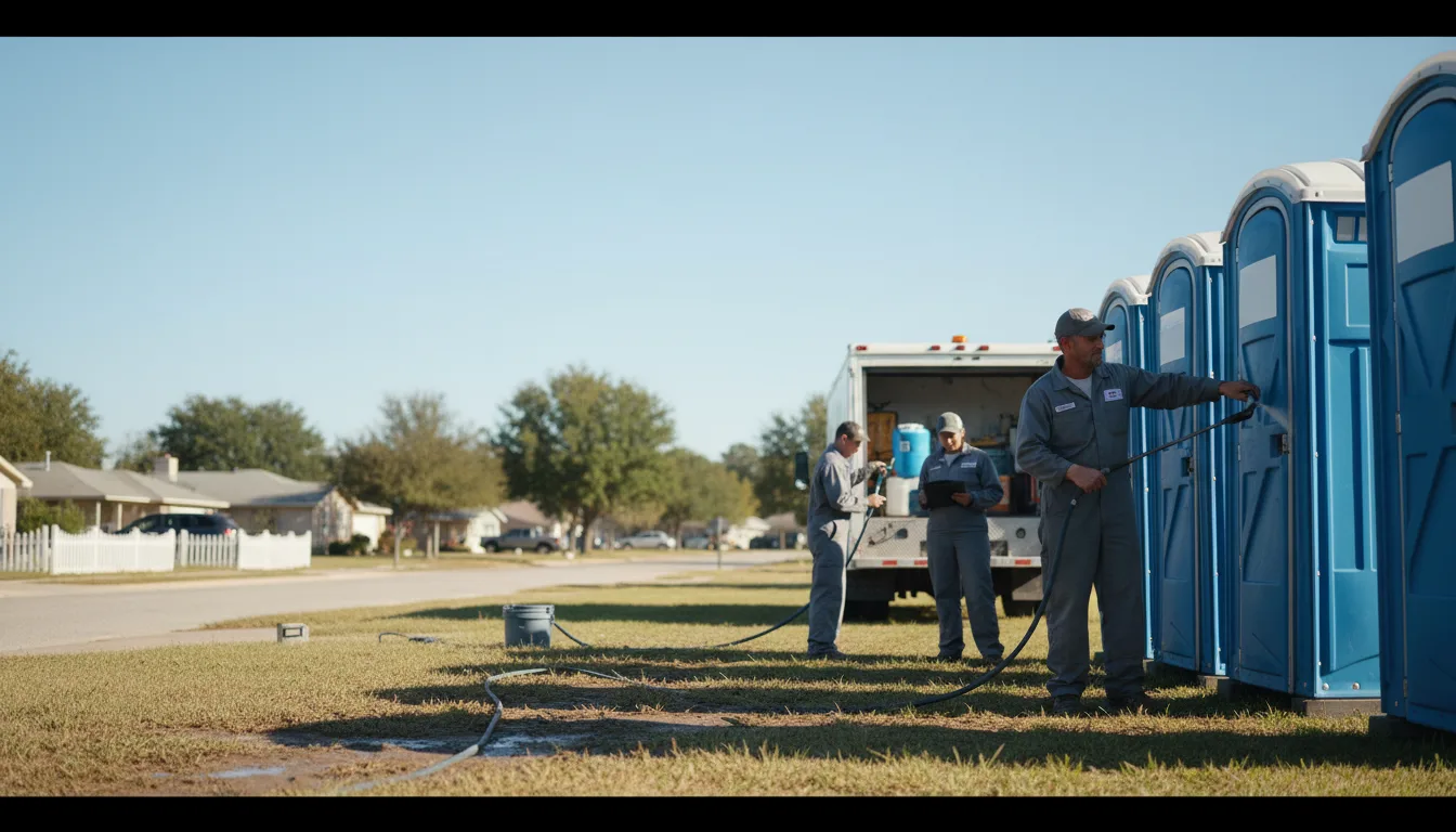 Long-Term Portable Toilet Rental in Tererro, NM near me